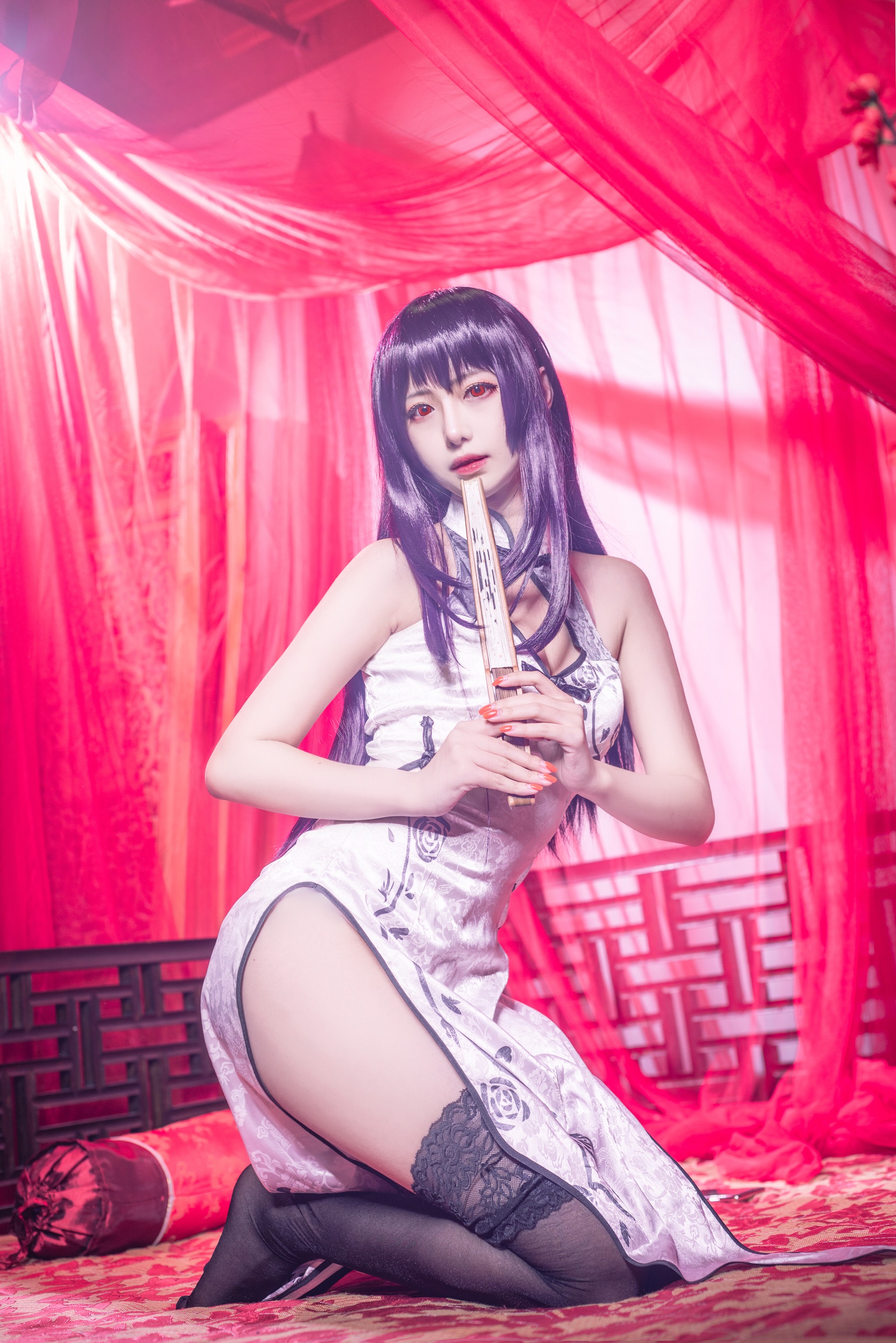 图片[1]-Shika小鹿鹿 – NO.045 学姐旗袍 [13P]-XikXak